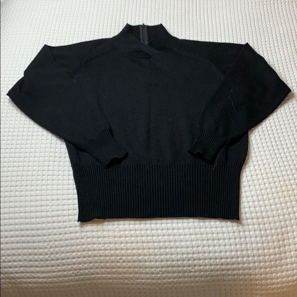 Black sweater
